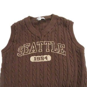 SUBDUED BROWN KNITTED  CROP-TANK